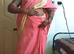 horny desi aunty show hung boobs on web cam then fuck friend husband